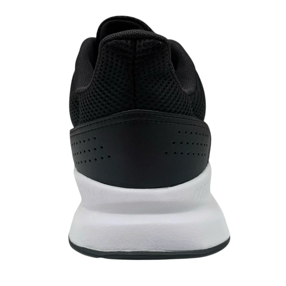 Adidas Men Runfalcon Athletic Running Shoe Size 12 Black White Comfort Sneakers